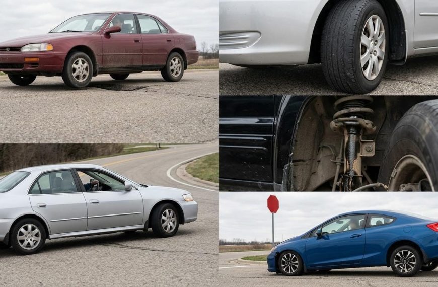 5 objawów zużytych amortyzatorów, których nie możesz ignorować