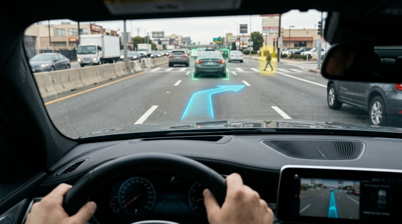 Jak działa technologia rozszerzonej rzeczywistości w samochodzie?
