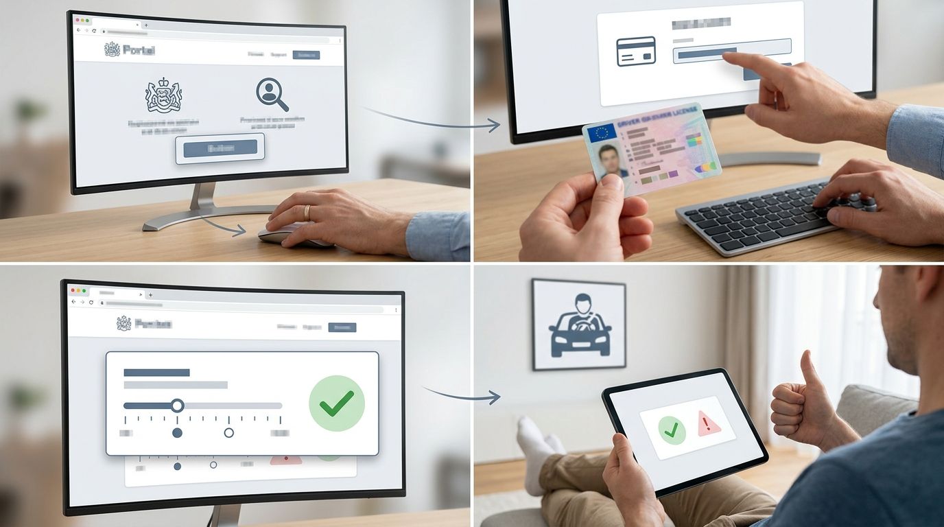Jak sprawdzić punkty karne online: krok po kroku