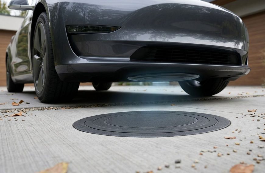 Ładowanie indukcyjne aut elektrycznych: jak działa bez kabli?
