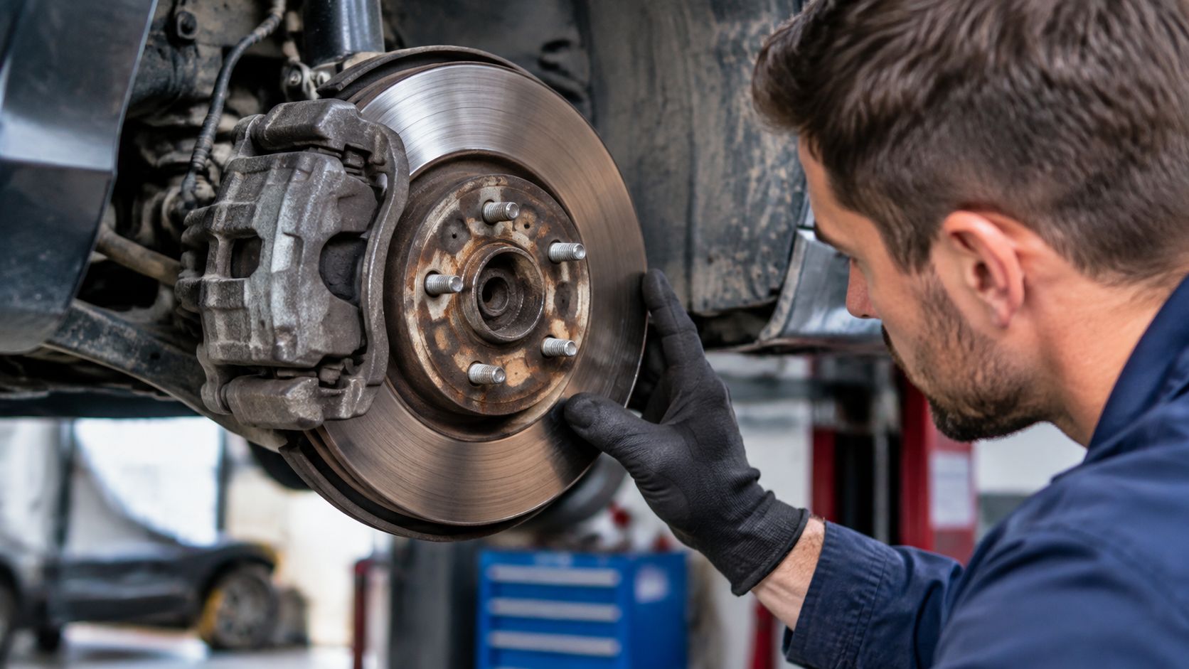 Jakie są objawy zużytych hamulc&oacute;w? Kiedy udać się do mechanika?